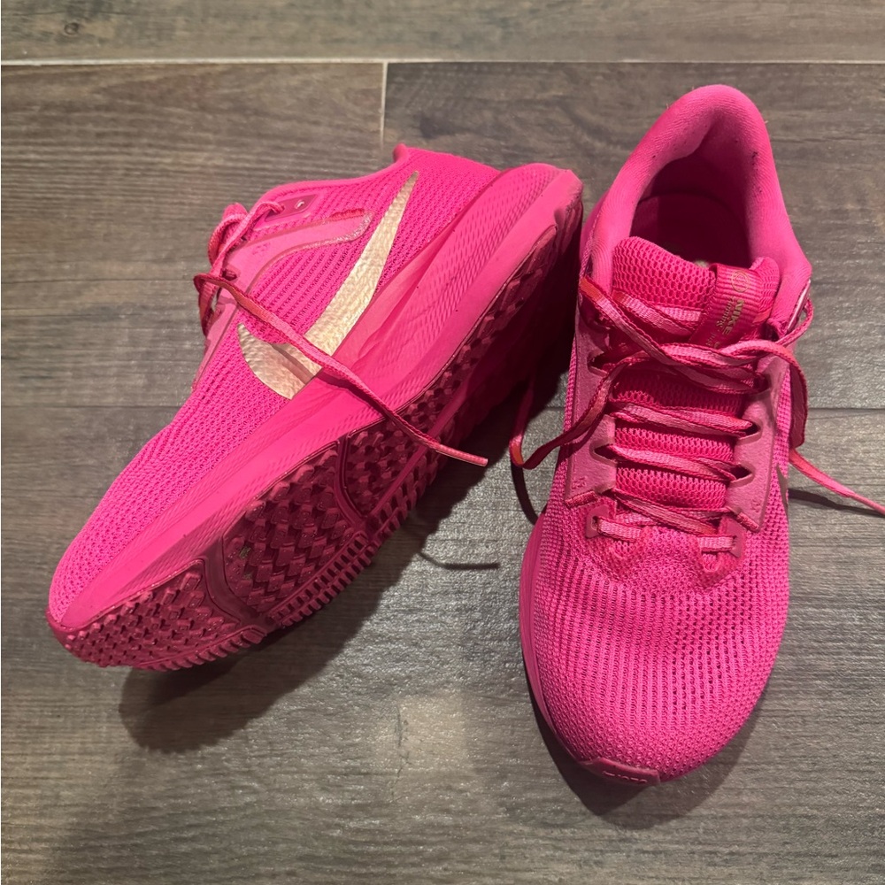 Nike Pink Mesh Sneakers 6 1/2
Bought for here but never wore them. - Picture 3 of 5